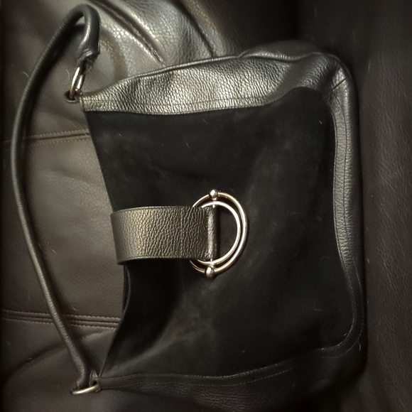 Furla Handbags - Furla Leather & Suede Bag